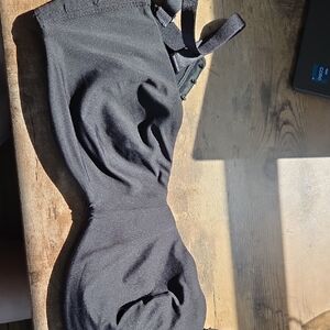 Black Strapless Bikini Top